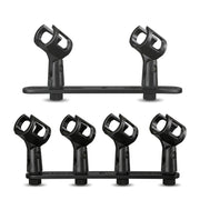 A18 Four-headed  Microphone Clip Aluminum Pole Microphone Accessories