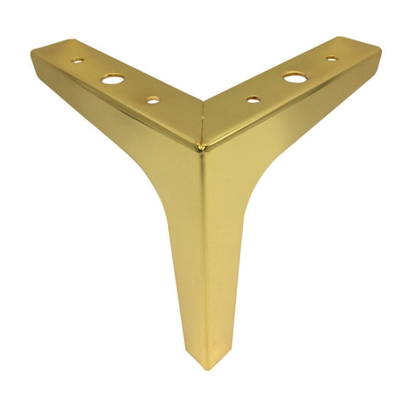 LH-J0016 Metal TV Cabinet Sofa Leg, Height: 15cm(Titanium)