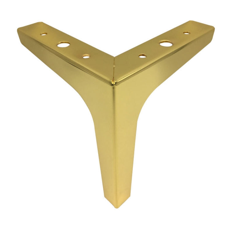 LH-J0016 Metal TV Cabinet Sofa Leg, Height: 15cm(Titanium)