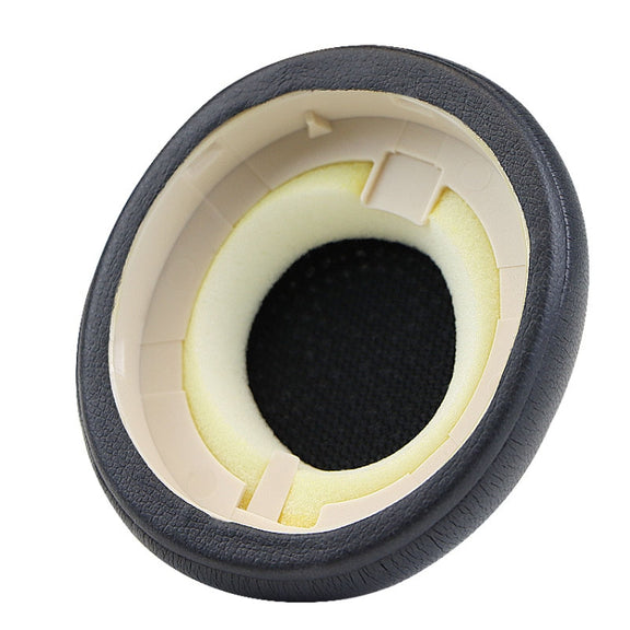 2pcs Sponge Ear Pads For Jabra Elite 45h Headset(Black)