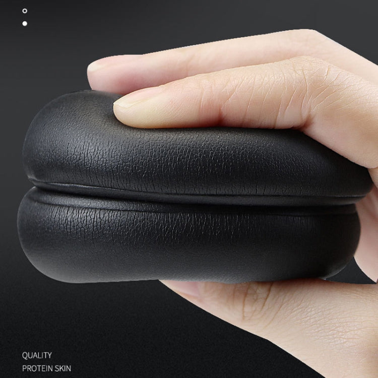 2pcs Sponge Ear Pads For Jabra Elite 45h Headset(Black)