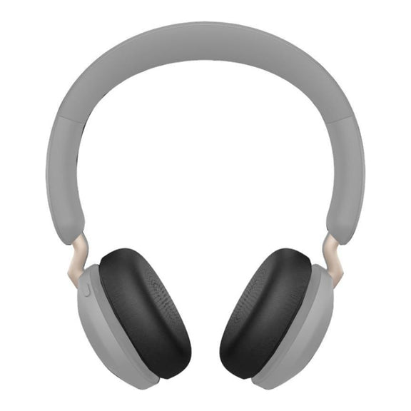 2pcs Sponge Ear Pads For Jabra Elite 45h Headset(Black)