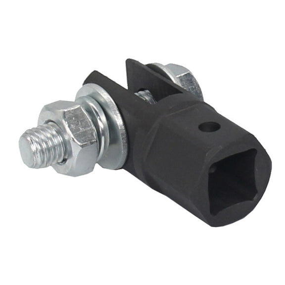 TO-OL007 Car Scissors Jack Adapter + Steel Ball Post(Black)