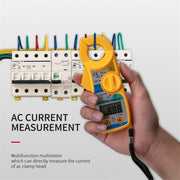 ANENG KT-87N Clamp Voltage And Current Measuring Multimeter(Blue)
