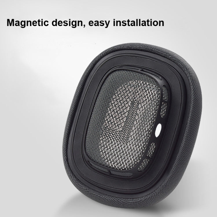2 PCS Foam Earpads Earmuffs For AirPods Max(Mesh Light Gray)
