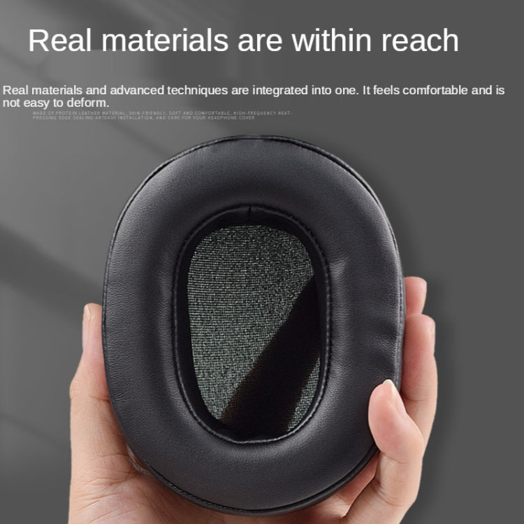 1 Pair Sponge Ear Pads for Xiberia XL / XO / V20 Headset(Black)