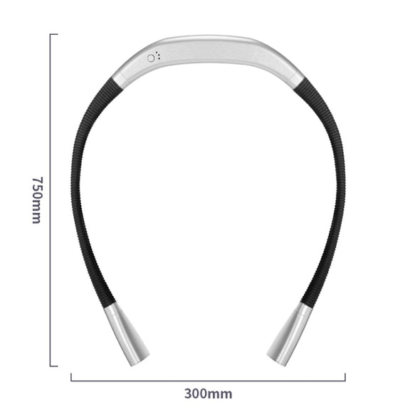 LED Hanging Neck Light Universal Hose Eye Protection Reading Light(Space Silver)