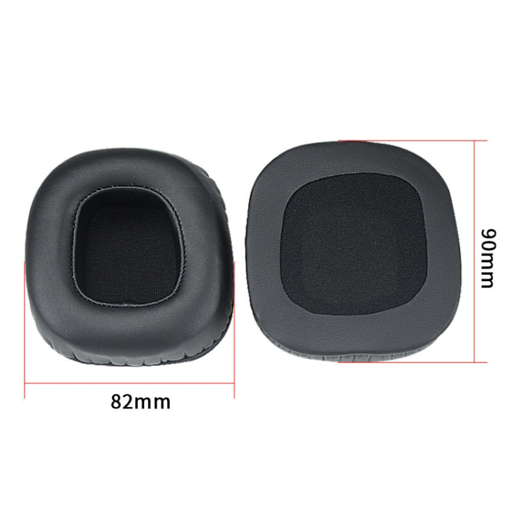 1 Pair Sponge Earpads for Razer Tiamat 7.1 Headset(Black)