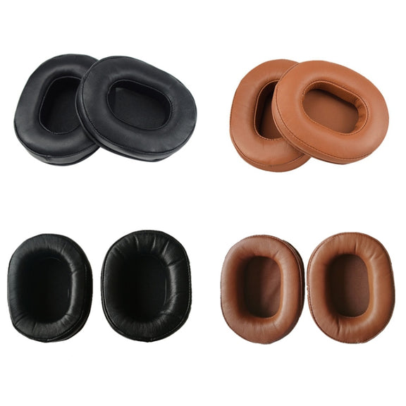 1 Pair Sponge Earmuff for Audio-Technica ATH-M50 / M40 / M50X / MSR7, Color: Sheepskin-Khaki