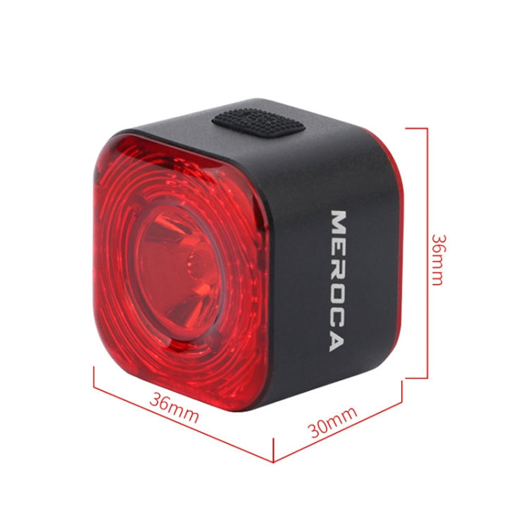 MEROCA XC02 Smart Light-Sensitive Brake Induction Taillight(Cushion Mounting)