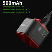 MEROCA XC02 Smart Light-Sensitive Brake Induction Taillight(Cushion Mounting)