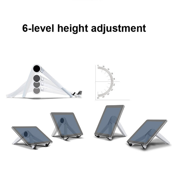 UP-1S Foldable Laptop Stand Mobile Phone Tablet Desktop Stand(Black)