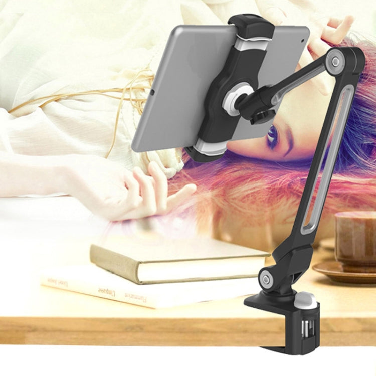 203B Snap-On Lazy Mobile Phone Bracket Bedside Desktop Tablet Bracket(White)