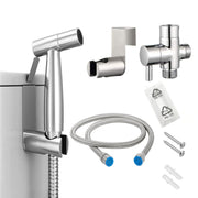 304 Stainless Steel Washer Nozzle Female Washer Set, Style: Female Washer + Bracket