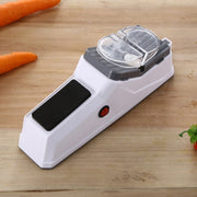 JJ-1 Kitchen Electric Double Sided Knife Sharpener, Specification: USB Plug