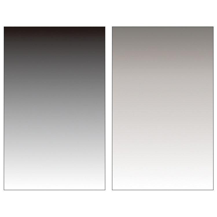 54 x 83cm Gradient Morandi Double-sided Film Photo Props Background Paper(Deep Gray / Light Gray)
