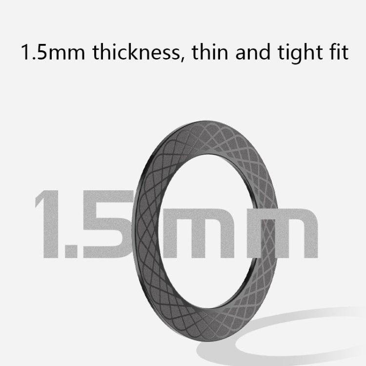 2 PCS T12 Stripe Pattern Magnetic Suction Wireless Charger Magnetic Sheet(White)