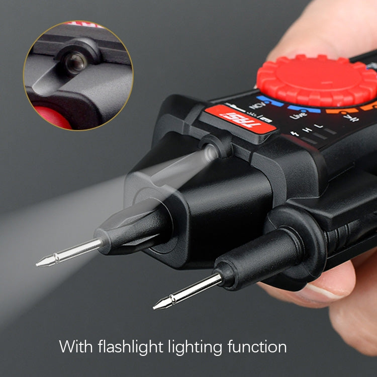 TASI Pen Multimeter Small Portable Intelligent Universal Table, Style: TA802B Automatic Identification