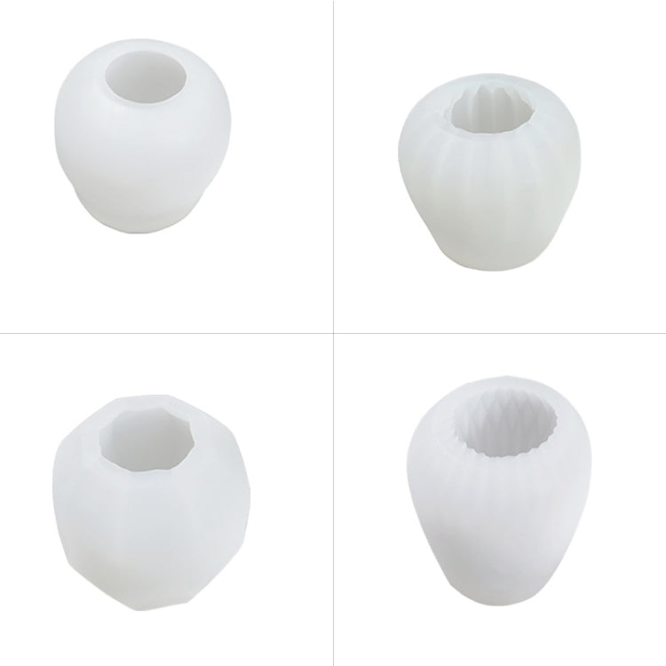 Scented Candle Silicone Mold DIY Handmade Soap Mold, Specification: Sector
