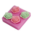 Flower Silicone Mould Handmade Soap Fondant Cake Decoration - free shipping - PMC TechLife - Order now!