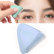 2 PCS/Box Small Triangular Eyebrow Trimmer(Purple + Green)