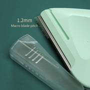 2 PCS/Box Small Triangular Eyebrow Trimmer(White + Purple)