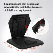 Car Sunshade Anti-Reflective Phone Tablet Holder Compatible with Folding Screen Phones(Matte Black)