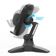 Portable Triangle Mobile Phone Bracket Live Broadcast Bracket(Black)