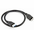 USB 3.0 Male To Micro USB HDD Data Cord For External Mobile HDD,Cable Length:1.8m(Black) - USB 3.0 by PMC TechLife | Online Shopping South Africa | PMC TechLife