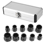 10 PCS / Set Nut Extractor Screw Removal Tool Break Wire Bolt Extractor High