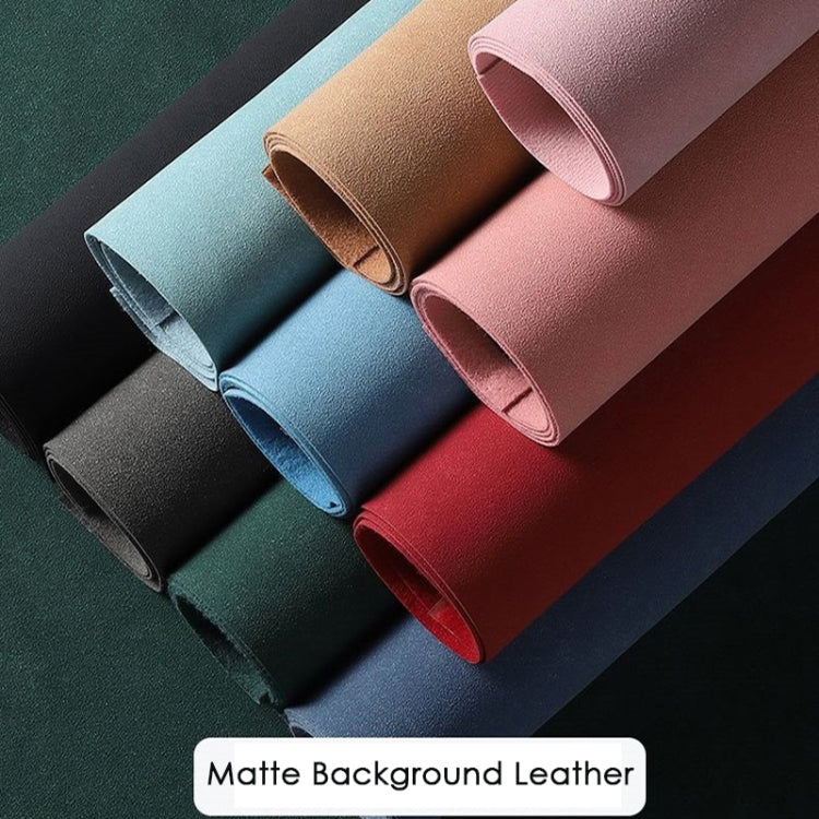 50 X 68cm Thickened Water-resistant Non-Reflective Matte Leather Photo Background Cloth(Light Gray)