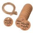 5 Bags 100PCS/Bag Kraft Paper Gift Tags Hang Tags(L-26) - Sticker & Tags by PMC TechLife | Online Shopping South Africa | PMC TechLife