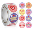 Roll Pack Valentine Day Heart Love Sticker Self-adhesive Label, Size: 2.5cm / 1 Inch(K-173) - Sticker & Tags by PMC TechLife | Online Shopping South Africa | PMC TechLife