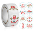 Roll Pack Valentine Day Heart Love Sticker Self-adhesive Label, Size: 2.5cm / 1 Inch(K-174) - Sticker & Tags by PMC TechLife | Online Shopping South Africa | PMC TechLife