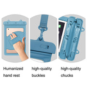 PB-01 Tablet PC Water-resistant Bag For Below 9 Inches(Gray Blue)
