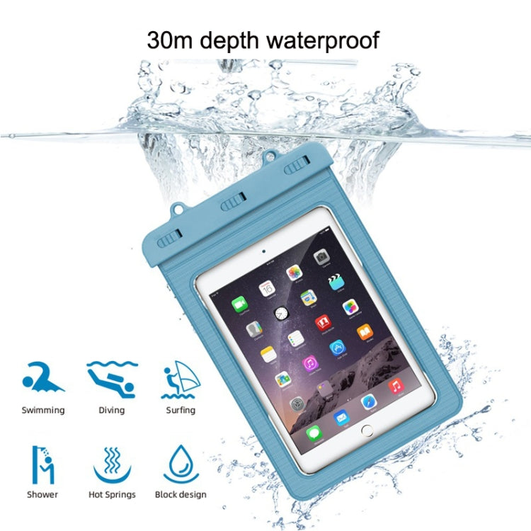 PB-01 Tablet PC Water-resistant Bag For Below 9 Inches(Gray Blue)