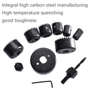 16 PCS / Set Woodworking Open Machine Plastic Barrel Plasterboard Punch Drill Bit Electric Drill Reamer Woodworking Tool