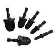 6 PCS / Set Straight Pipe Metal Reamer Hex Shank Electric Expander - Pipes & Fittings by PMC TechLife | Online Shopping South Africa | PMC TechLife