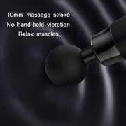 PS818 Variable Speed Vibrating Mini Muscle Fascia Relax Massager, Specification: 12 Gear (Red)