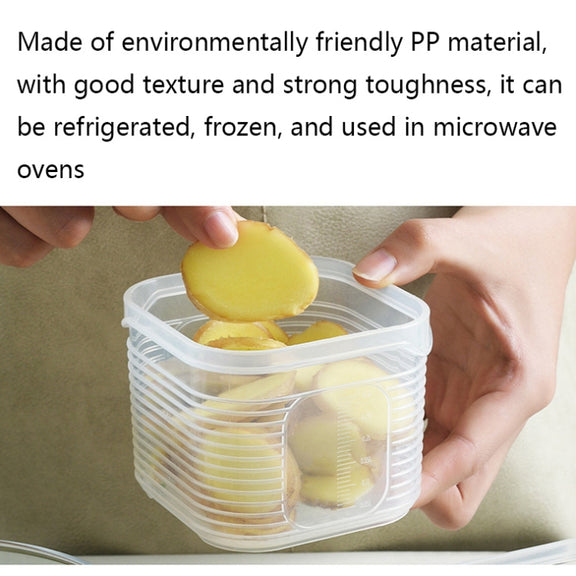 A2958 Chopped Onion Garlic Refrigerator Preservation Box with Lid, Specification: Small