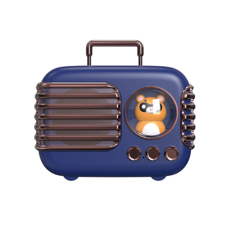 DW09 HD Sound Quality Portable USB Luggage Bluetooth Speaker(Blue)