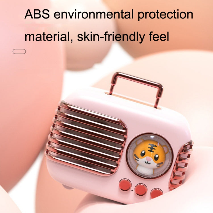 DW09 HD Sound Quality Portable USB Luggage Bluetooth Speaker(Pink)