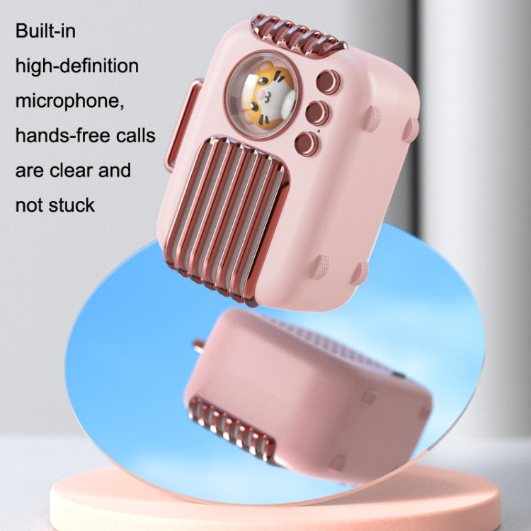 DW09 HD Sound Quality Portable USB Luggage Bluetooth Speaker(Light Blue)