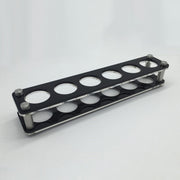 Acrylic Round Hole Wine Glass Holder, Layer (specification): 6 Grids