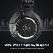 OneOdio M80 Open Three-band Balanced Monitor Mixer Studio DJ HIFI Wired Headset, Cable Length: 3m(Black)