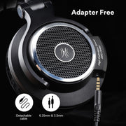 OneOdio M80 Open Three-band Balanced Monitor Mixer Studio DJ HIFI Wired Headset, Cable Length: 3m(Black)