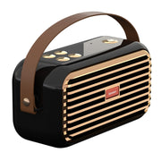 X7 Outdoor Portable Dual Speaker Wireless Bluetooth Retro Portable Speaker(Black)