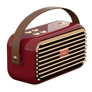 X7 Outdoor Portable Dual Speaker Wireless Bluetooth Retro Portable Speaker(Red)