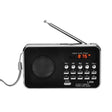 L-938  MP3 Audio Player FM Radio Support  SD MMC Card AUX-IN Earphone-out(Black) - Radio Player by PMC TechLife | Online Shopping South Africa | PMC TechLife