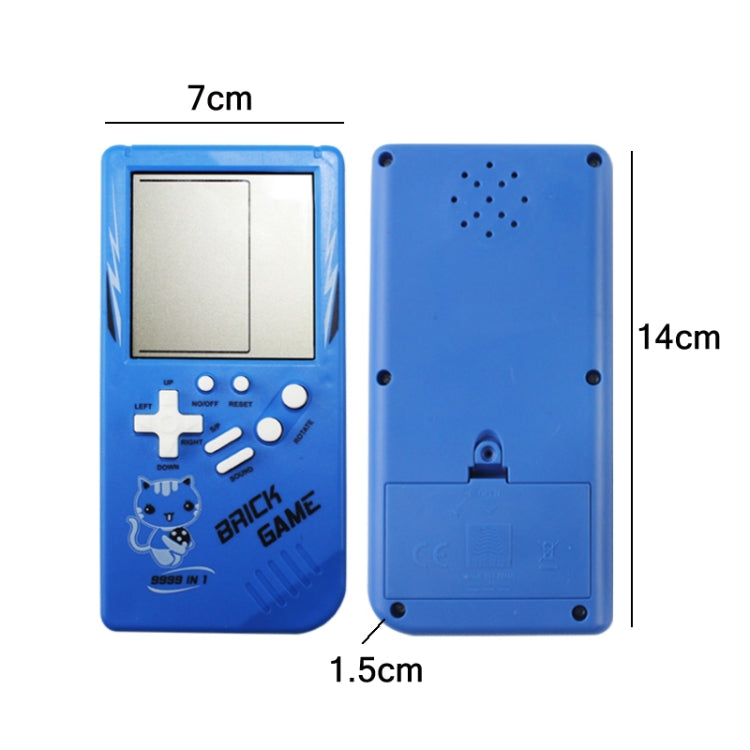 Large Screen Retro Children Handheld Game Console(Pink)